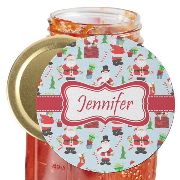 Custom Santa and Presents Jar Opener (Personalized)