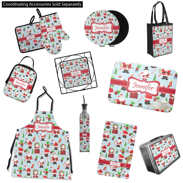 Santas w/ Presents Kitchen Accessories & Decor