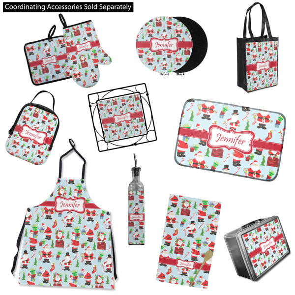 Santas w/ Presents Kitchen Accessories & Decor