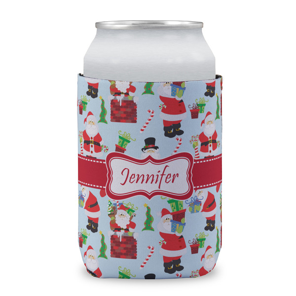 Santas w/ Presents Can Sleeve