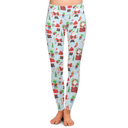Santa and Presents Ladies Leggings