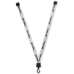 Santa and Presents Lanyard (Personalized)