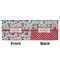 Santas w/ Presents Large Zipper Pouch Approval (Front and Back)