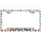 Santa and Presents License Plate Frame - Style C (Personalized)