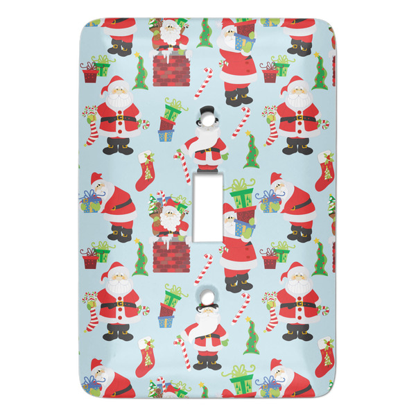 Custom Santa and Presents Light Switch Cover