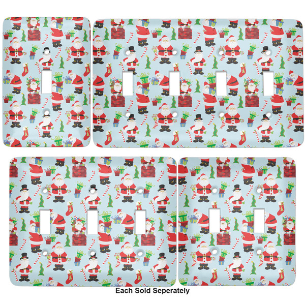 Santas w/ Presents Light Switch Covers all sizes
