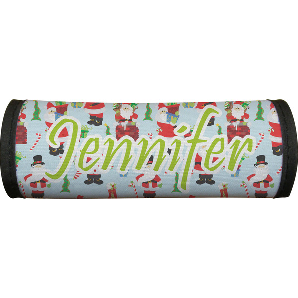 Santas w/ Presents Luggage Handle Wrap