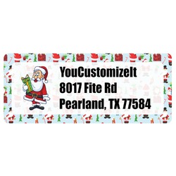 Santa and Presents Return Address Labels (Personalized)