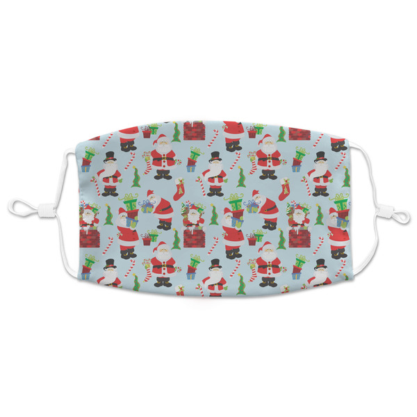 Custom Santa and Presents Adult Cloth Face Mask - XLarge