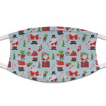 Santa and Presents Cloth Face Mask (T-Shirt Fabric)