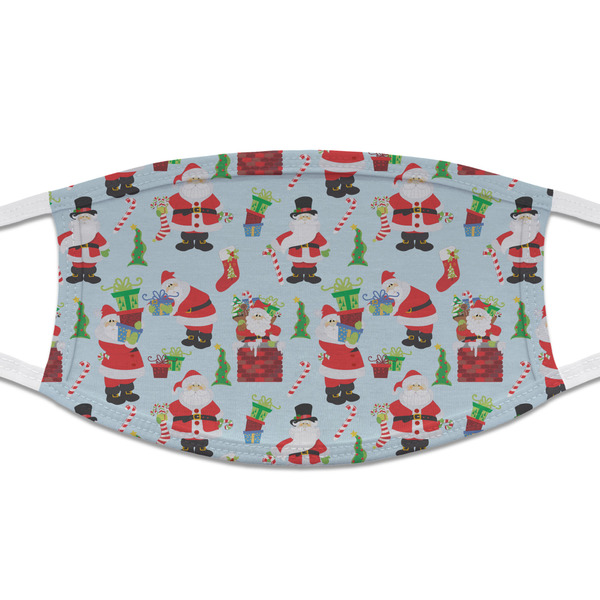 Custom Santa and Presents Cloth Face Mask (T-Shirt Fabric)