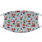 Santa and Presents Cloth Face Mask (T-Shirt Fabric)