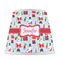 Santa and Presents Poly Film Empire Lampshade - Front View