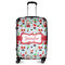 Santas w/ Presents Medium Travel Bag - With Handle