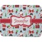 Santa and Presents Memory Foam Bath Mat - 48"x36" w/ Name or Text