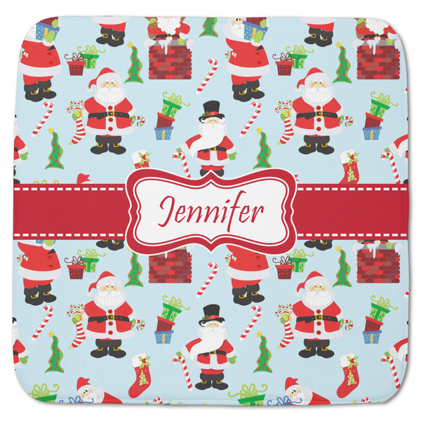 Santas w/ Presents Memory Foam Bath Mat 48 X 48