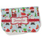 Santa and Presents Burp Cloth - Fleece w/ Name or Text