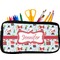Santa and Presents Neoprene Pencil Case - Small w/ Name or Text