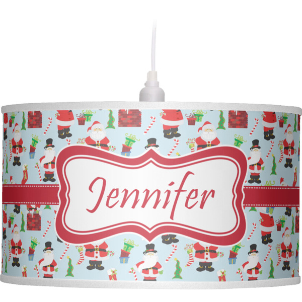 Santas w/ Presents Pendant Lamp Shade