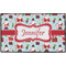 Santa and Presents Door Mat - 60"x36" w/ Name or Text