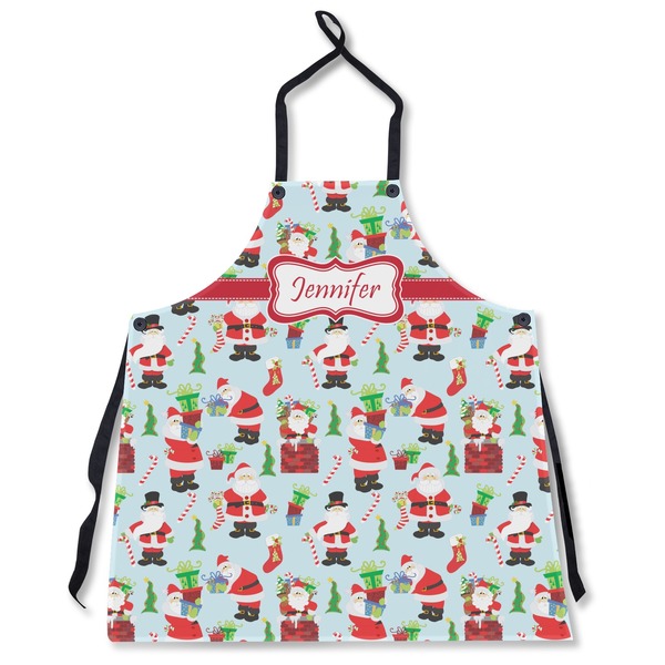 Santas w/ Presents Personalized Apron