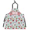Santa and Presents Apron Without Pockets w/ Name or Text