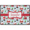 Santa and Presents Door Mat - 36"x24" w/ Name or Text