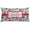 Santa and Presents Pillow Case - King w/ Name or Text