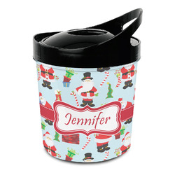 Santa and Presents Plastic Ice Bucket (Personalized)
