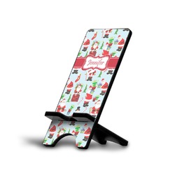 Santa and Presents Cell Phone Stand (Personalized)