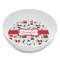 Santa and Presents Melamine Bowl - 8 oz (Personalized)