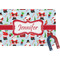 Santas w/ Presents Rectangular Fridge Magnet (Personalized)