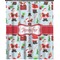 Santas w/ Presents Shower Curtain 70x90