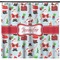 Santa and Presents Shower Curtain (Personalized)