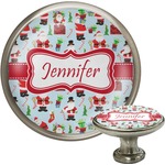Santa and Presents Cabinet Knobs (Personalized)
