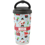 Santa and Presents Stainless Steel Coffee Tumbler (Personalized)