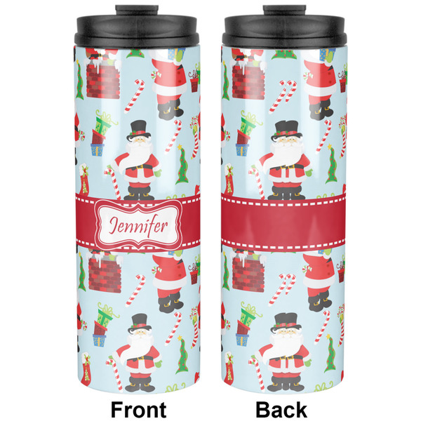 Santas w/ Presents Stainless Steel Tumbler - Apvl