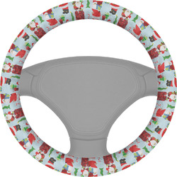 Santa and Presents Steering Wheel Cover