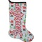Santas w/ Presents Stocking - Single-Sided
