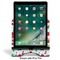 Santas w/ Presents Stylized Tablet Stand - Front with ipad