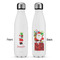 Santas w/ Presents Tapered Water Bottle - Apvl