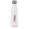 Santa and Presents Water Bottle - 17 oz. - Stainless Steel - Full Color Printing (Personalized)