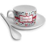 Santa and Presents Tea Cup (Personalized)