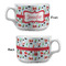 Santas w/ Presents Tea Cup - Single Apvl