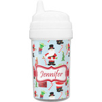Santa and Presents Sippy Cup (Personalized)