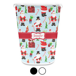 Santa and Presents Waste Basket (Personalized)