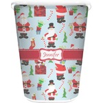 Santa and Presents Waste Basket (Personalized)
