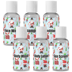 Santa and Presents Travel Bottles (Personalized)