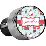Santa and Presents USB Car Charger (Personalized)