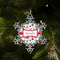Santas w/ Presents Vintage Snowflake - (LIFESTYLE)